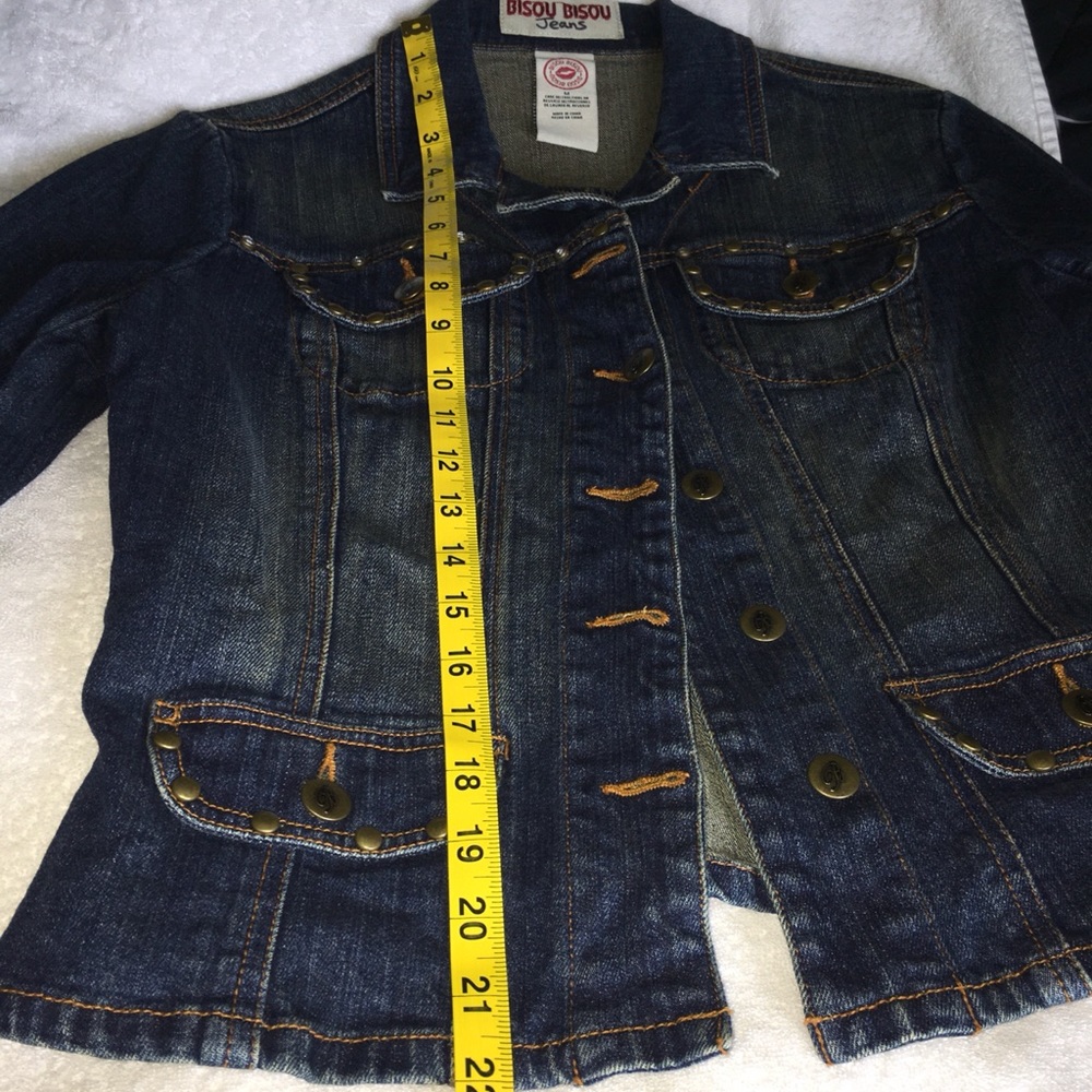 Denim embellished jacket - Picture 9 of 12